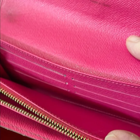 🔥sale 75$LOUIS VUITTON EUC Black with Multicolor Monogram Wallet. Authentic!❤️ - Picture 6 of 11